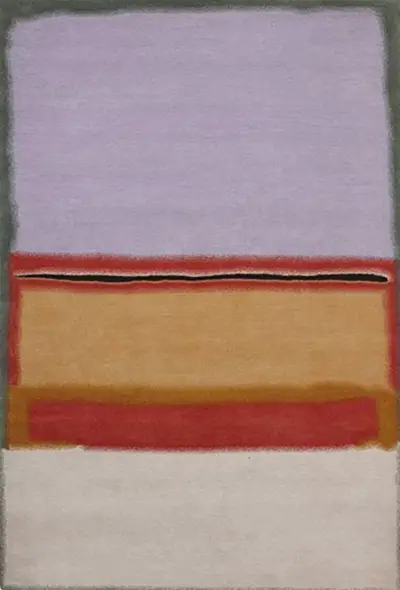 Orange over Violet Mark Rothko